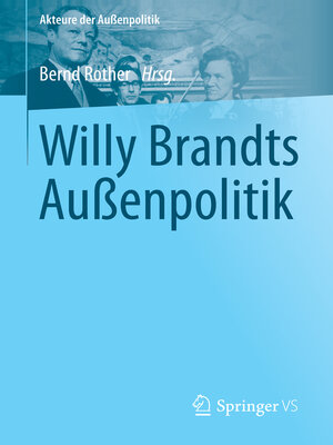 cover image of Willy Brandts Außenpolitik